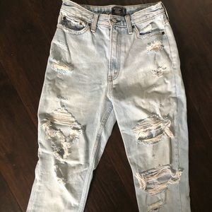 Annie high rise girlfriend jean